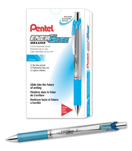 (0.5mm) Sky Blue Accents, Box Of 12 (pl75s)