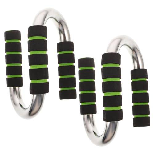 SUPVOX S Type Push Up Stands Portable Push Up Bars for Chest and Arm Muscle Workout Fitness Equipment for Home Use Random Durable Grip Design
