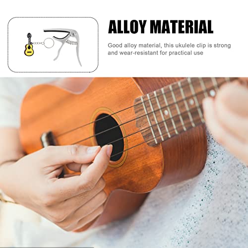 Vaguelly 1 Set Banjo Classique Durable Modifié Exquis pour Guitares en Alliage Accordeur Clips De Basse en Métal Argent… - Les Beatles, Paul McCartney, John Lennon, RIngo Starr, George Harrison Vaguelly 1 Set Banjo Classique Durable Modifié Exquis pour Guitares en Alliage Accordeur Clips De Basse en Métal Argent… – Image 6