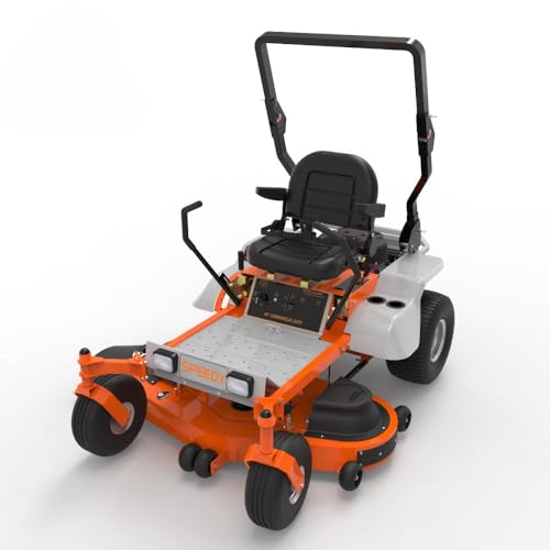 803cc Zero-Turn Mower - Angle View