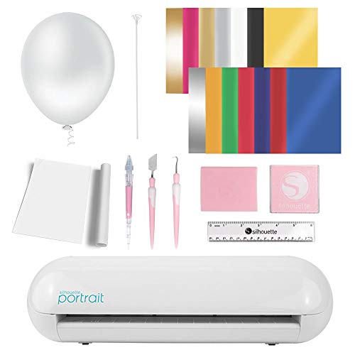 Plotter de Recorte Silhouette Portrait 2 + Kit Personalização Balão Bexiga