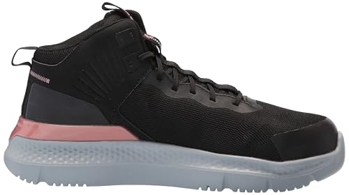 Image of Timberland PRO Women's Setra Mid Composite Safety Toe Industrial Athletic Work Shoe, Black /Grey /Rose-2024 NEW, 7.5 W US