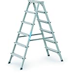 Zarges – ZARGES 2x6 Stufen-Stehleiter Z200, beidseitig