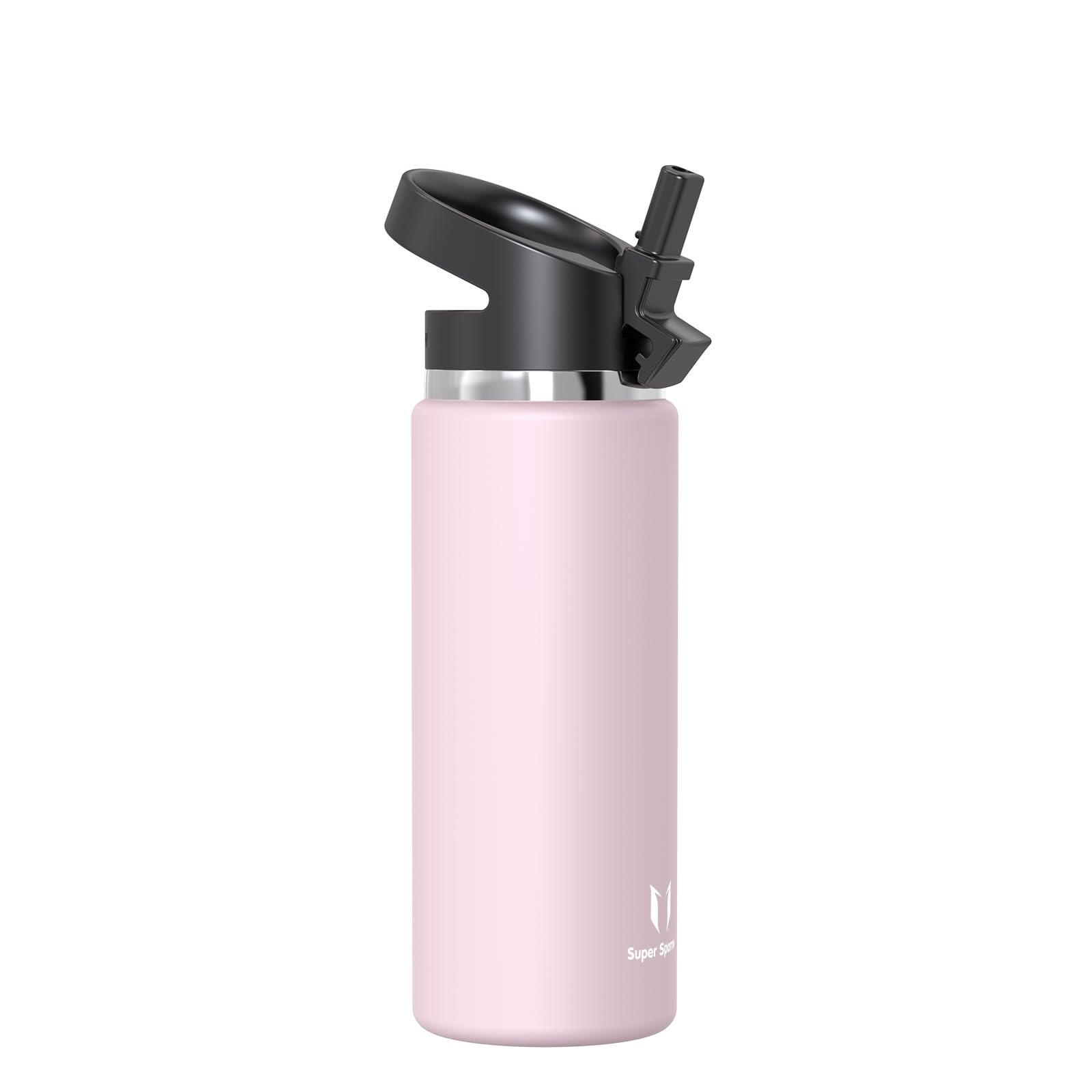 Super Sparrow Borraccia Termica - 500ml, 750ml, 1000ml, 1.2L, 1.5L- SwivelSip Inox Bottiglia - Senza BPA Borracce Termiche, Borraccia Ergonomica per Bambini, Sportiva, Bici, Campeggio, Palestra