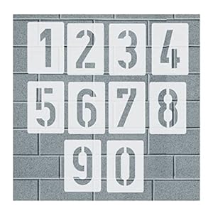 Hbm-Schablonenshop Zahlen-Schablonen-Set 003515