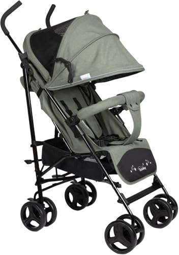 Carrito Tataway Easy Walk de color verde salvia: elegancia, comodidad y funcionalidad para niños en crecimiento, perfecto para cada paseo