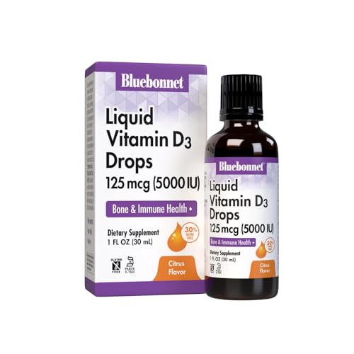 Bluebonnet Nutrition Liquid Vitamin D3 Drops
