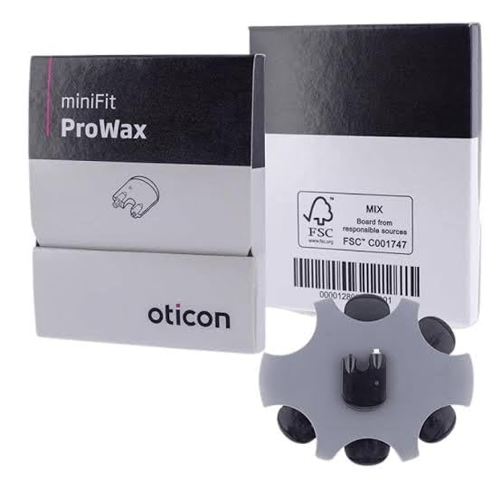 OptiHear Genuine Oticon Minifit ProWax Filter Wax Guards OEM s for Oticon Hearing Aids Supplies Genuine OEM Denmark Oticon Branded Accessories for Optimal Performance (2 Packs/Total 12)