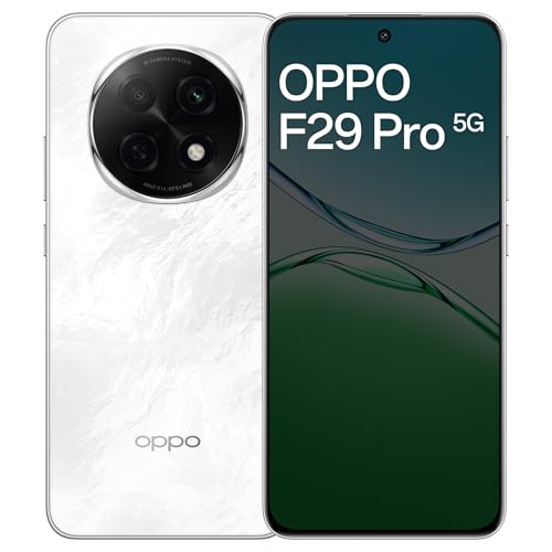 Image of Oppo F29 Pro 5G (Marble White, 12GB RAM, 256GB Storage) Without Offer