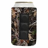 QualityPerfection Magnetic Can Cooler Sleeves (3 Magnets) Strong, 1 Unit Reliable Magnetic Holder 4mm Neoprene Thickness 12 oz heavy-duty magnets vs 2 Magnets Industry Standard (Camo Forest)