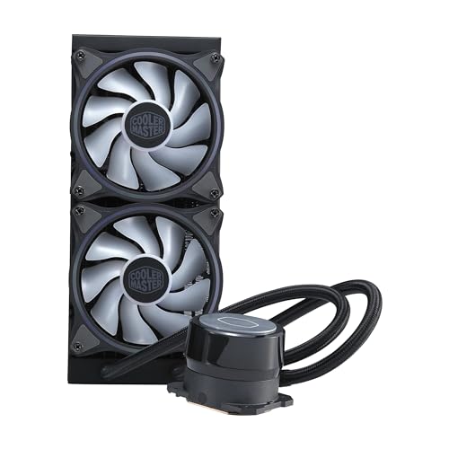 MasterLiquid ML240 Illusion CPU Liquid Cooler, Dissipatore Ad Acqua AIO, Nero - Sistema di raffreddamento - Immagine 7