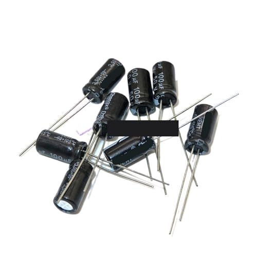 Condensateur électrolytique 50V 100uF 8x12mm EKFBQBGW pour réparation électronique Lot de 50