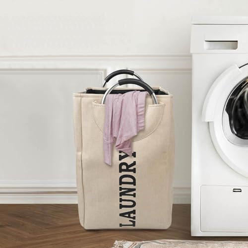 Image of KYLO Efficient Laundry Bag| No Fuss Laundry Bag| Superior Steel Handles| Rubber Covering to Support Fingers| Multiple Colors - Goes Well With The Decor - 82 L, Yellow