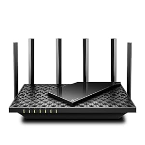 TP-Link Archer AX73 WiFi 6 Gigabit WLAN Router (4804 Mbit/s 5 GHz, 574 Mbit/s 2,4 GHz, 5×Gigabit poorten, 1× USB 3.0…
