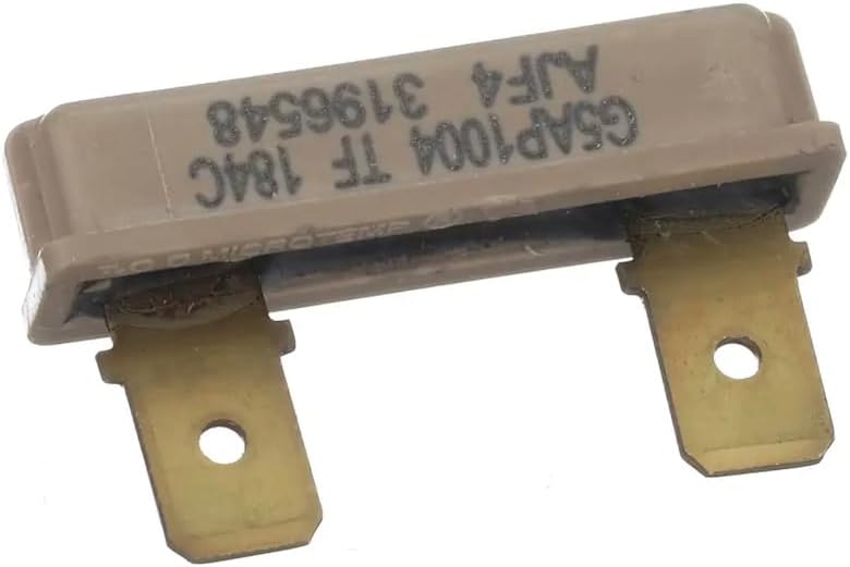 WP3196548 Oven Thermal Fuse Compatible With Whirlpool Range Stove Budora 3196548, 313214, 3147620, 504857, PS11740991