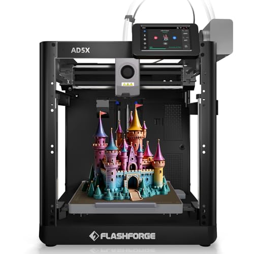 FLASHFORGE AD5X Multi-Color 3D Printer 220x220x220mm