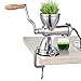 Produktbild MinegRong Edelstahl Weizengras Juicer Manuelle Obst und Gemüse Weizen Samen Ingwer Granatapfel Presse Entsafter Manuelle Entsafter (Upgrade)