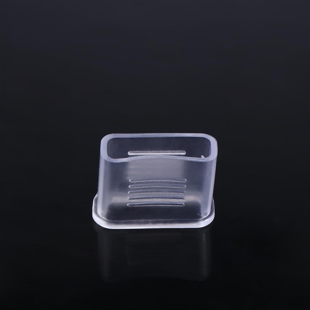 10 fundas para silbato de árbitro, agarre de boca de silbato de PVC transparente, cubierta protectora para silbato deportivo, cubierta de silbato para dedos