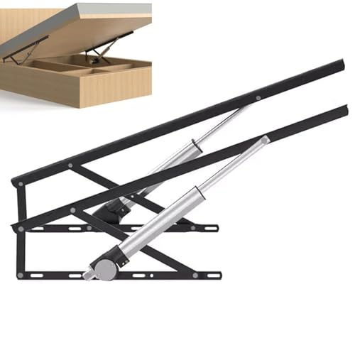 Mecanismo eléctrico de elevación de cama – Elevadores de cama de acero resistente con control remoto, capacidad de carga de 600 kg, ideal para caja de almacenamiento y bases de diván con muelles (110
