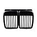 susongxianyinzhengpingbaihuoshanghang Wymiana przednia kratki dla BMW E30 3- Seria M3 Front Hood Grill Matte Black 1982-1994