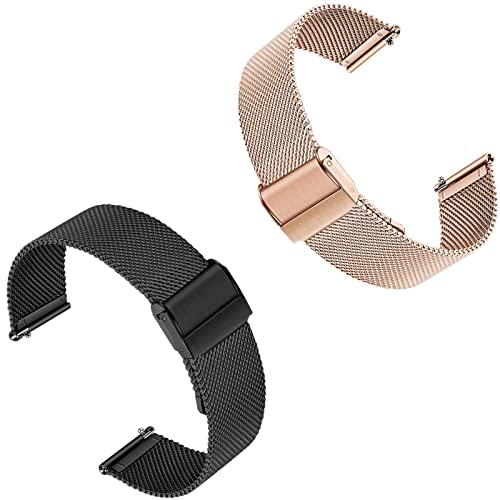 2 NCbN[Xvoh 10 12 14 16 17 18 19 20 21 22MM ~l[[bVbVD胁^vXgbv [XpX}[gEHb`Xgbv (Color : Black+Rose Gold, Size :
