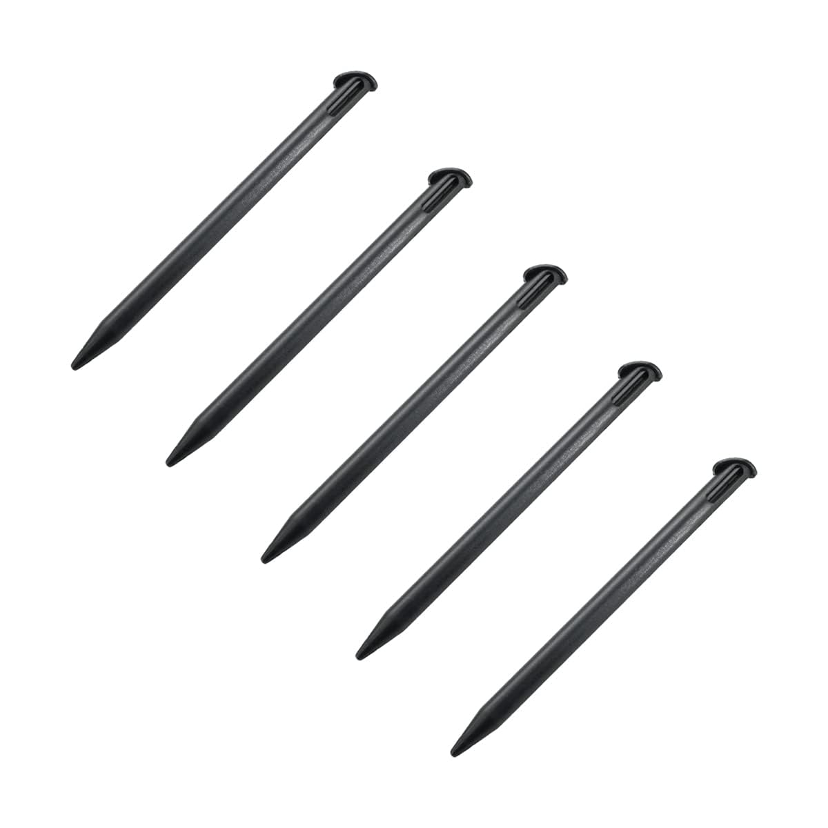 Stylus Pens for New 3DS XL 2015 Slot Replacement Pen Plastic Touch Screen Pen Set (Black) (10)-image-10
