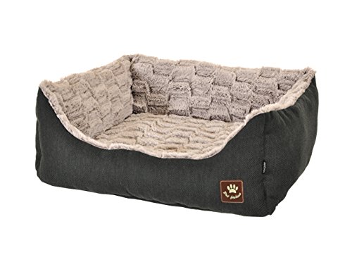 Vadigran Panier Asma pour Chien Anthracite/Gris 60 x 48 cm
