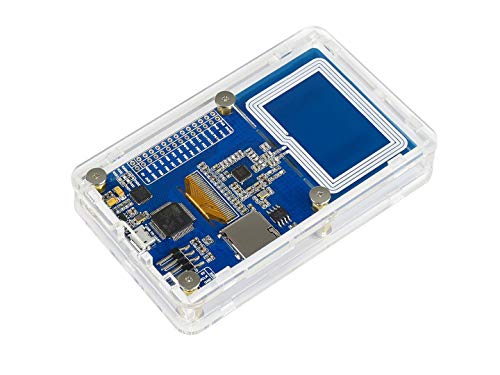 NGW-1pc ST25R3911B NFC Development Kit with AT32F413RCT7 Controller NFC Reader OLED Display Supports Multi NFC Protocols
