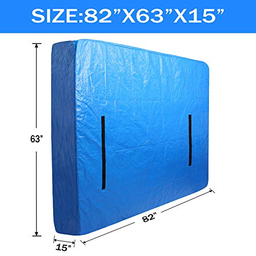 Dofilachy Heavy Duty Mattress Bags For Moving And Storage - Reusable Mattress Protection Cover Bag - King, Queen, Full, Twin Size Mattress Protector With Strong Zipper And Handles (Queen) #TOP2