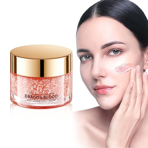 Crema facial de sangre de dragón, crema facial antienvejecimiento de sangre de dragón, hidratante, luminosa, rejuvenecedora, para todo tipo de piel, 50 g
