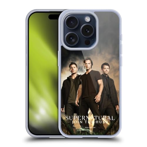 Funda de gel flexible Supernatural iPhone 15 Pro antiarañazos duradera