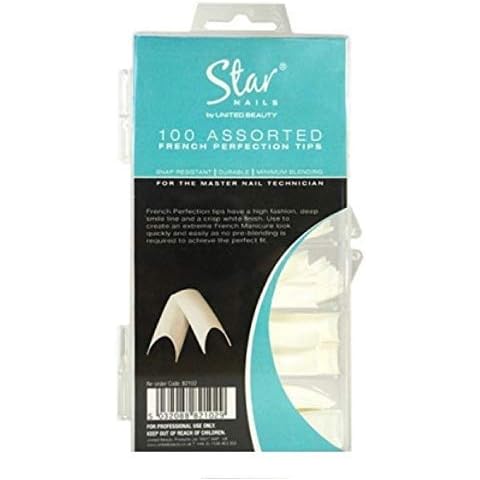 Star Nails French Perfection Nail Tips 100 Assorted Cover