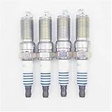 Spark Plug 4pcs CM5G-12405-BA 5211024 Iridium Spark Plug Compatible With Ford Focus CM5G 12405 BA 