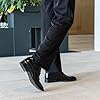 Hitmars Mens Formal Dress Shoes Business Shoes Lace-up Derby Oxford Shoes Classic Black UK 12 #5