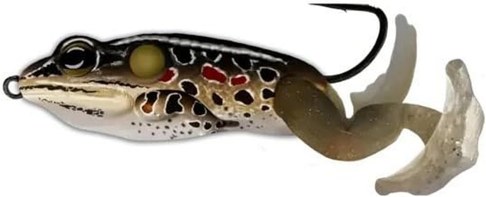 LIVE TARGETThe Ultimate Frog Stride Bait 2", 3/4 Oz, Brown/Black -