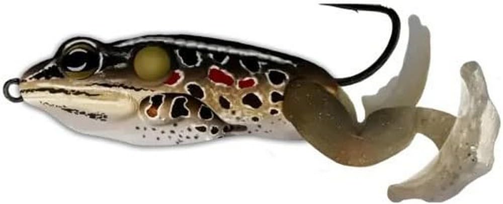 LIVE TARGETThe Ultimate Frog Stride Bait 2", 3/4 Oz, Brown/Black -