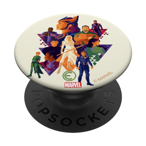 Marvel Eternals Team of Immortal Beings Bold Color PopSockets PopGrip Intercambiable
