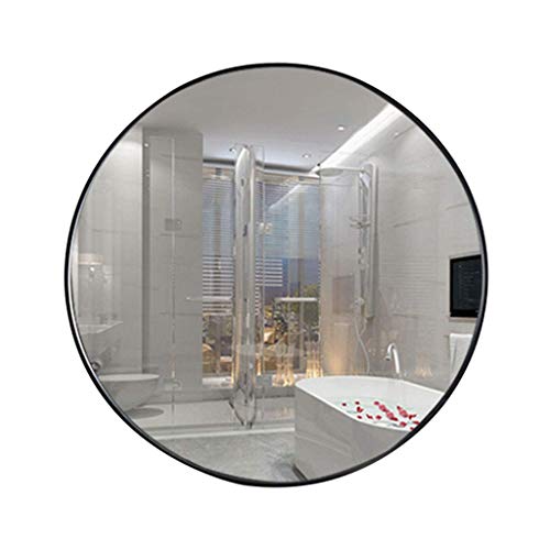 Miroir rond multifonctionnel mural suspendu résistant humidité salon - 2