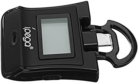 زاويه view of the ipega PG-9070 breath alcohol tester with its connector extended.