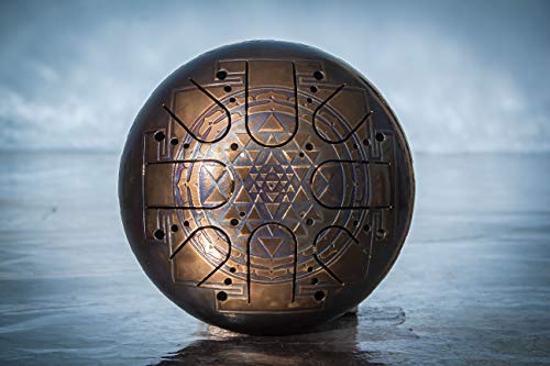 Tank Drum Kosmosky 9" (22 cm) Sri Yantra D minor pentatonic miniatura 1