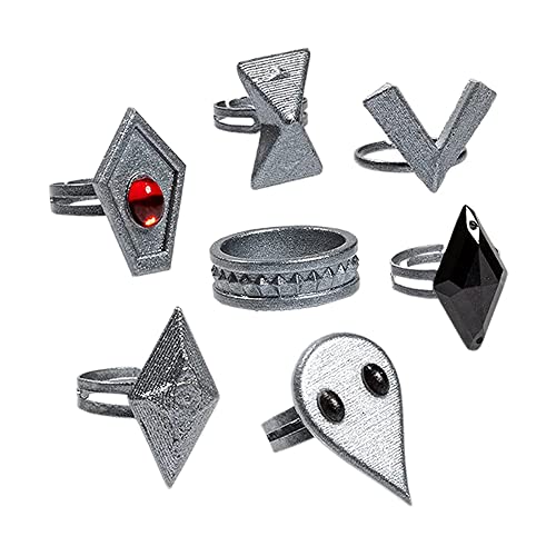 Pidak Set Anelli Argentati della Direttrice