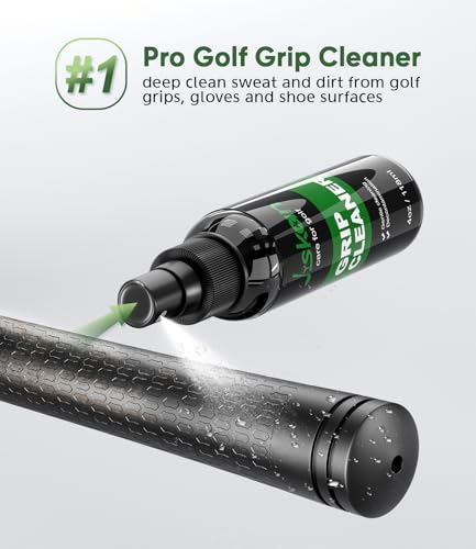 image for Jiskan Pro Golf Care Kit System Includes Golf Grip Cleaner Club Cleane