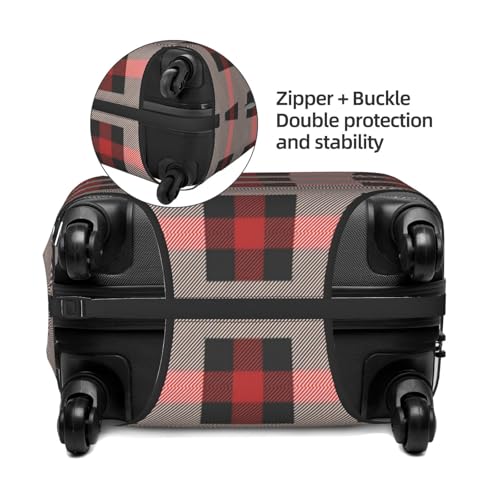 Hand-Draw Luggage Cover, Protective Washable Suitcase Cover - Travel Fashion Elastic Suitcase Protector Medium4