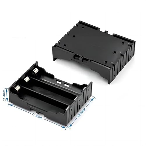 Boîtier de chargement pour batterie 18650 support de rangement DIP 3X