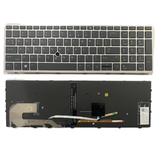 Clavier HP Elitebook 755 G5 et 850 G6 disposition US