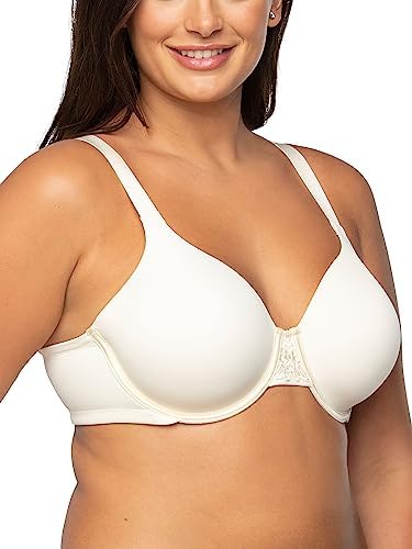 Vanity Fair womens Full Figure Beauty Back Smoothing Bra, Underwire - Ivory, 38D US