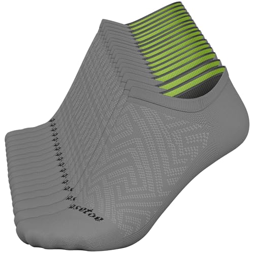 Image of No Show Socks Women, 8 Pairs Low Cut Ankle Non Slip Casual Invisible Liner Athletic Running Socks