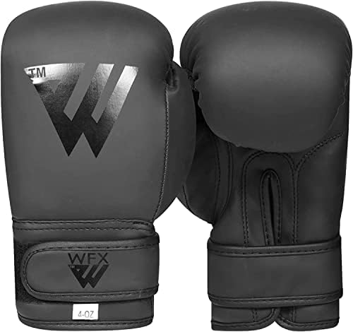 WFX Guantes de boxeo para niños de 56.7 g/113.4 g/170.1 g para en...