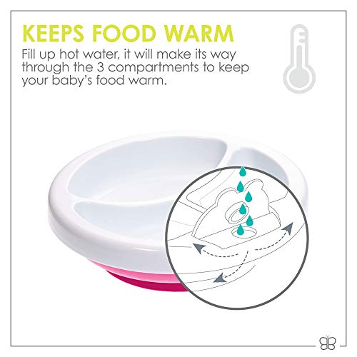bblüv - Platö - Warming Plate for Baby (Pink) - Thumbnail 5