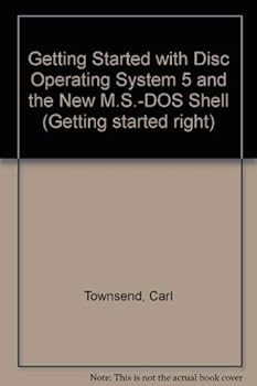 Paperback Getting Started with MS-DOS 5 and the New MS-DOS Shell Book